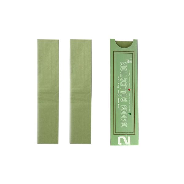 Captain GoGo Gotwins 2 Papers with 2 Filters Green, Unrolled Rolling Papers King Size Pack Of 10 - Image 4