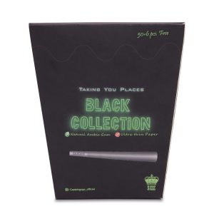 Captain GoGo Black Pre-Rolled Cone King Pack Of 56