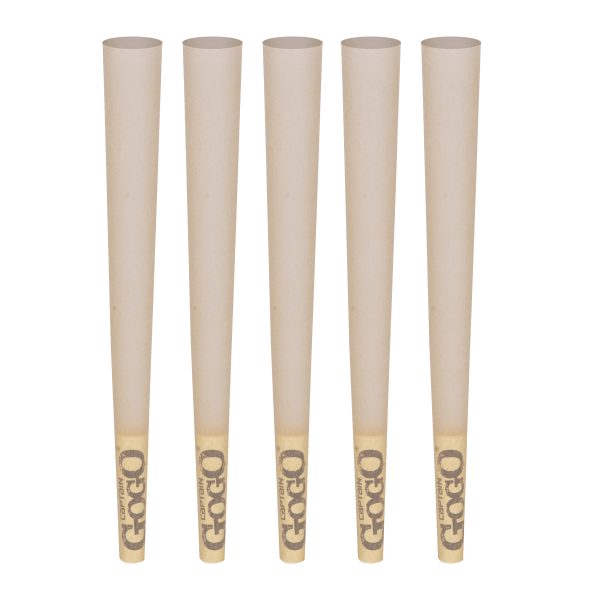 Captain GoGo Unbleached Pre-Rolled Cone King Size Pack Of 25 - Image 2