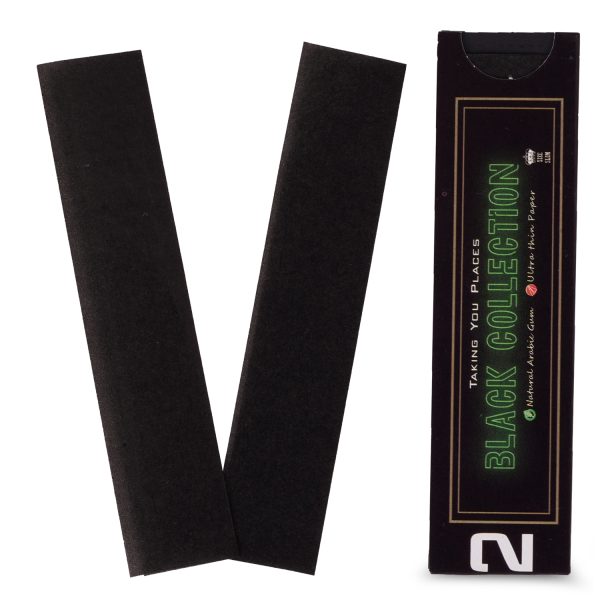 Captain GoGo Gotwins 2 Papers with 2 Filters Black, Unrolled Rolling Papers King Size Pack Of 50 - Image 5