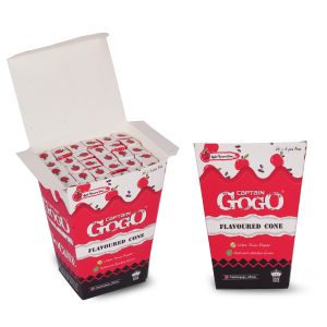 Captain GoGo Apple Flavoured Pre-Rolled Cone King Pack Of 30
