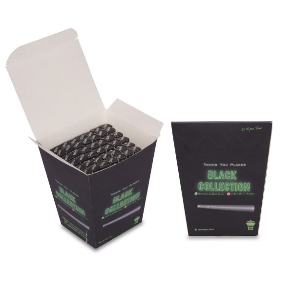 Captain GoGo Black Pre-Rolled Cone King Pack Of 56 - Image 2