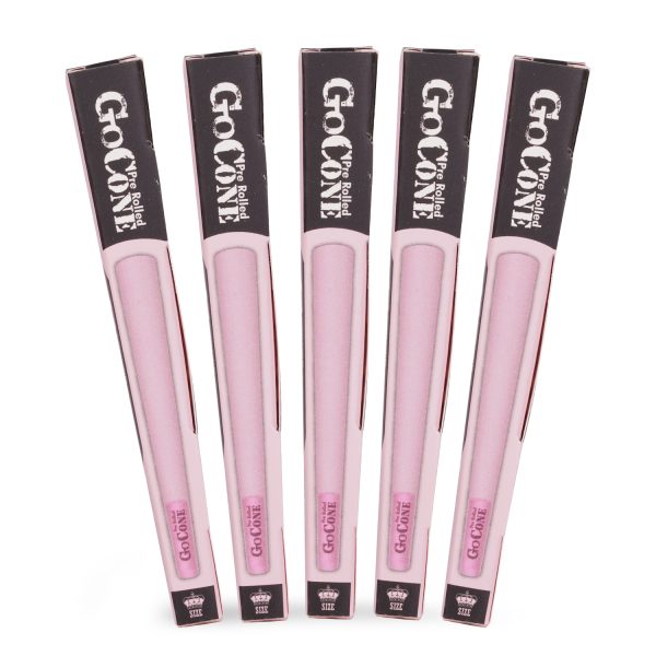 Captain GoGo Pink Pre-Rolled Cone King Pack Of 56 - Image 2