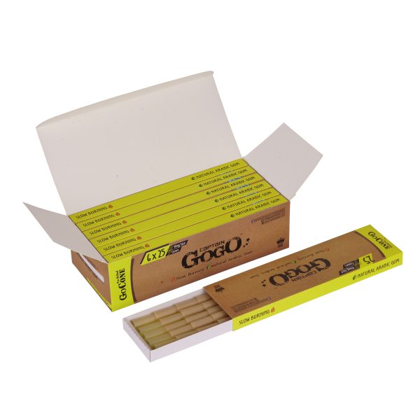 Captain GoGo Unbleached Pre-Rolled Cone King Size Pack Of 25 - Image 5