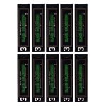 GoThree Black, Pack Of 10
