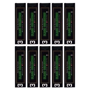 GoThree Black, Pack Of 10