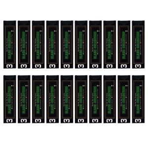 GoThree Black, Pack Of 20