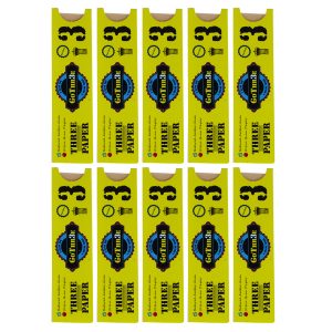 GoThree Brown, Pack Of 10