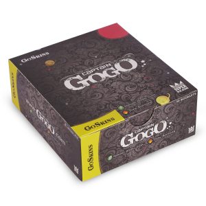 Captain GoGo Booklet Unbleached  Supper Slim Paper King Size Unrolled Rolling Papers Pack Of 50