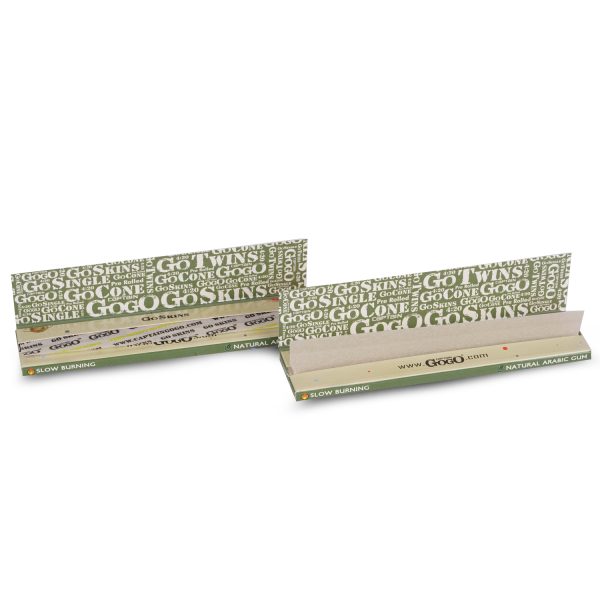Captain GoGo Booklet Hemp King Size Unrolled Rolling Papers Pack Of 50 - Image 5