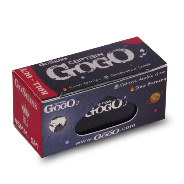 Captain GoGo Bleached Rollout Rolling Paper 45mm Width, 5m Length Pack Of 24 - Image 3