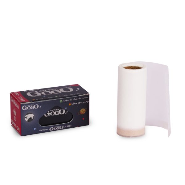 Captain GoGo Bleached Rollout Rolling Paper 45mm Width, 5m Length Pack Of 24 - Image 4