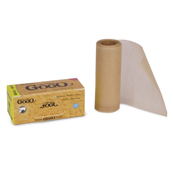 Captain GoGo Unbleached Rollout Rolling Paper 45mm Width, 5m Length Pack Of 24 - Image 5