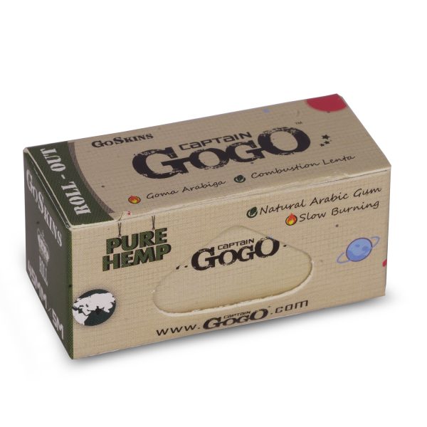 Captain GoGo Hemp Rollout Rolling Paper 45mm Width, 5m Length Pack Of 24 - Image 4