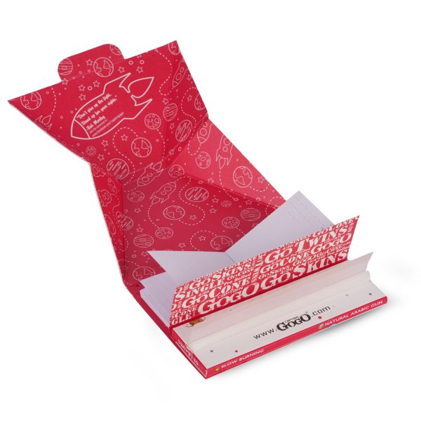 Captain GoGo Bleached Rolling Papers with Filter 14 Size Booklet Pack Of 24 - Image 6