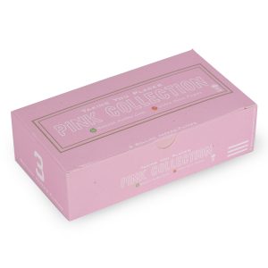 Captain GoGo Gotwins 3 Papers with 3 Filters Pink, Unrolled Rolling Papers King Size Pack Of 50