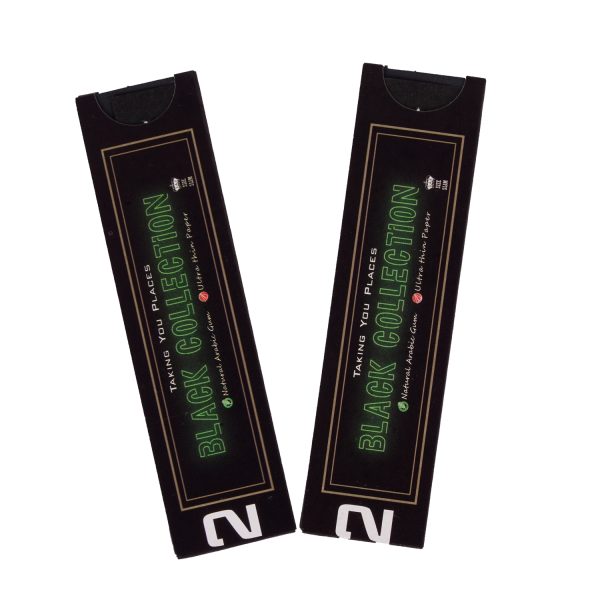 Captain GoGo Gotwins 2 Papers with 2 Filters Black, Unrolled Rolling Papers King Size Pack Of 50 - Image 4