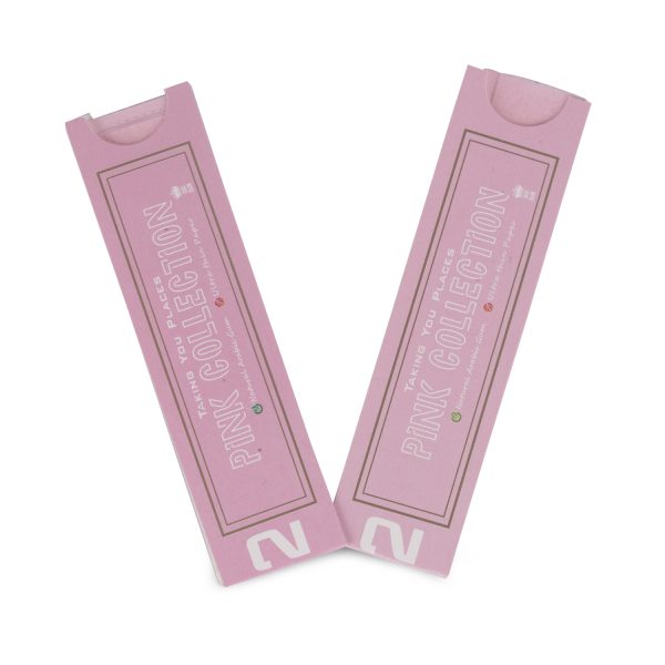 Captain GoGo Gotwins 2 Papers with 2 Filters Pink, Unrolled Rolling Papers King Size Pack Of 50 - Image 4