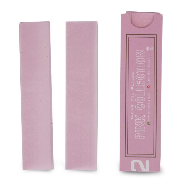 Captain GoGo Gotwins 2 Papers with 2 Filters Pink, Unrolled Rolling Papers King Size Pack Of 50 - Image 5