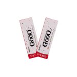 Captain GoGo Booklet Bleached 1/4 Size Unrolled Rolling Papers Pack Of 2