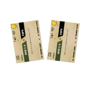 GoSkins Plus Tips Hemp One1/4, Pack Of 2
