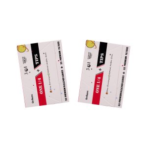GoSkins Plus Tips White One1/4, Pack Of 2