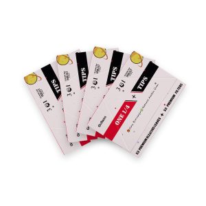GoSkins Plus Tips White One1/4, Pack Of 4