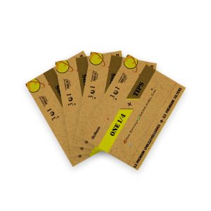 GoSkins Plus Tips Brown One1/4, Pack Of 4