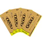 GoSkins Plus Tips Brown King Size, Pack Of 4