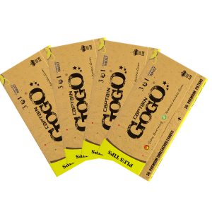GoSkins Plus Tips Brown King Size, Pack Of 4