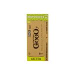 Captain GoGo Natural Unbleached Rolling Papers with Filter XL Size Booklet Pack Of 1