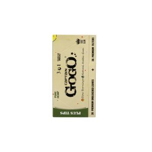 Captain GoGo Hemp Rolling Papers with Filter King Size Booklet Pack Of 1
