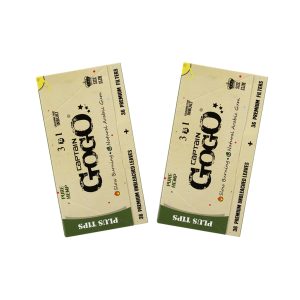 GoSkins Plus Tips Hemp King Size, Pack Of 2