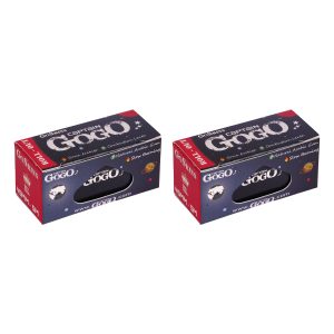 Captain GoGo Bleached Rollout Rolling Paper 45mm Width, 5m Length Pack Of 2