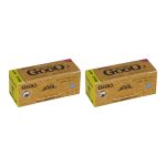 Captain GoGo Unbleached Rollout Rolling Paper 45mm Width, 5m Length Pack Of 2
