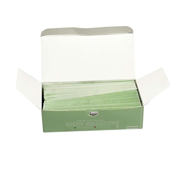 Captain GoGo Gotwins 2 Papers with 2 Filters Green, Unrolled Rolling Papers King Size Pack Of 10 - Image 6