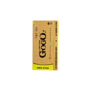GoSkins Plus Tips Brown King Size, Pack Of 1