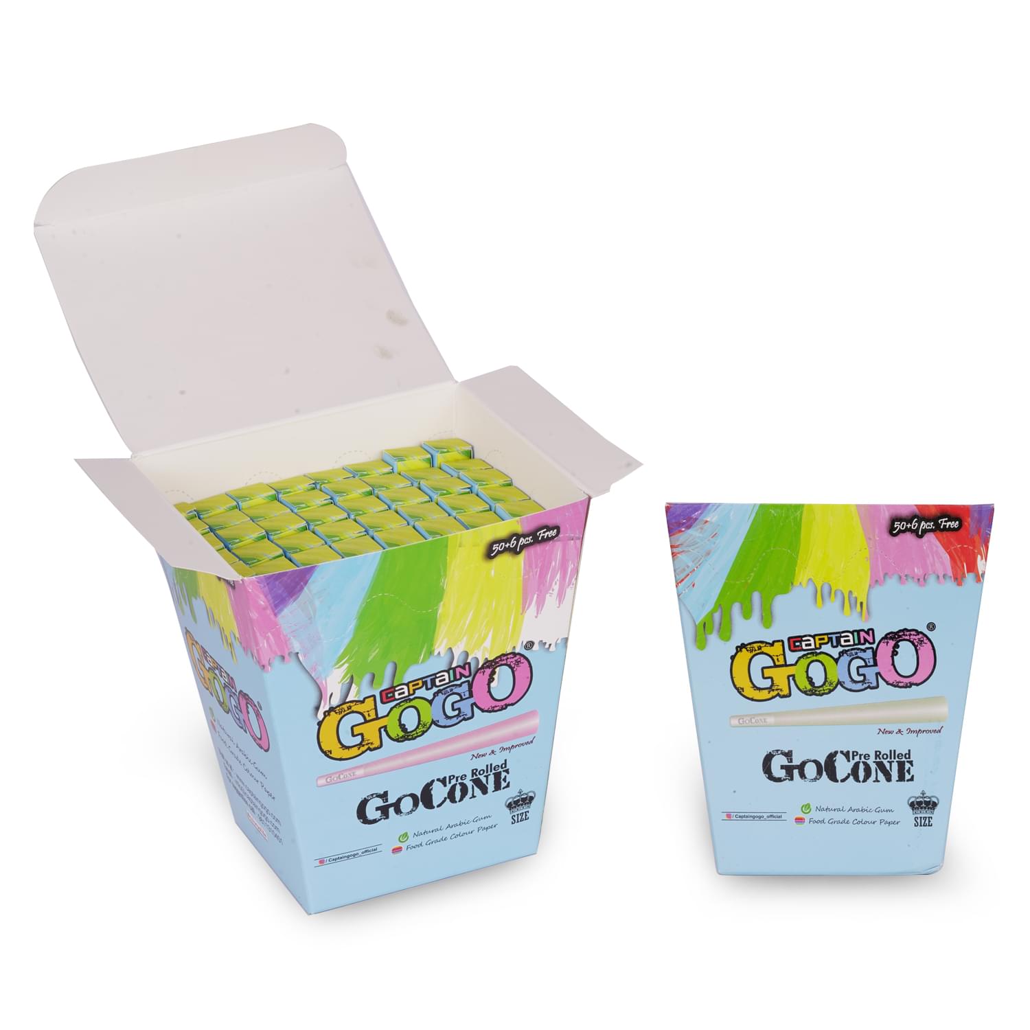 GoCone Rainbow , Box Of 56
