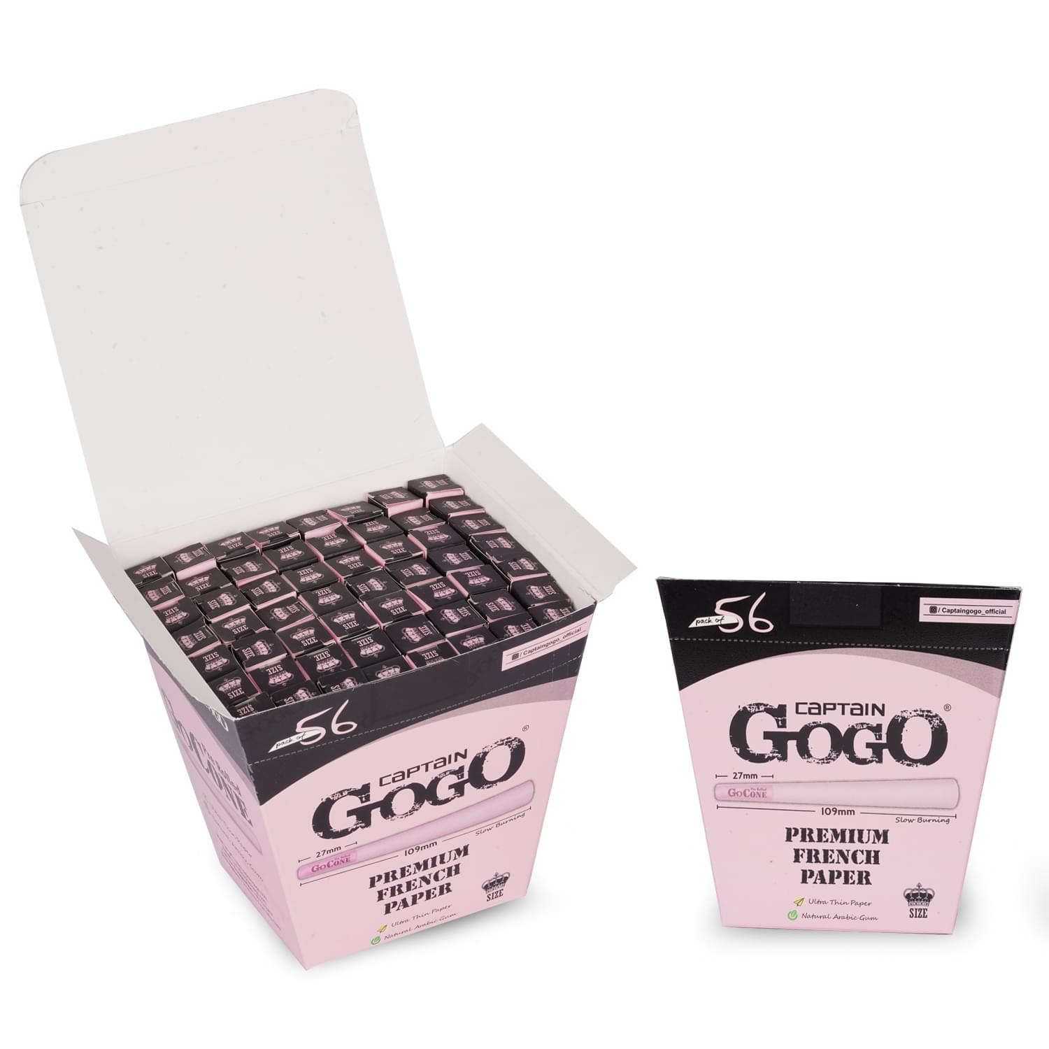 GoCone Pink , Box Of 56