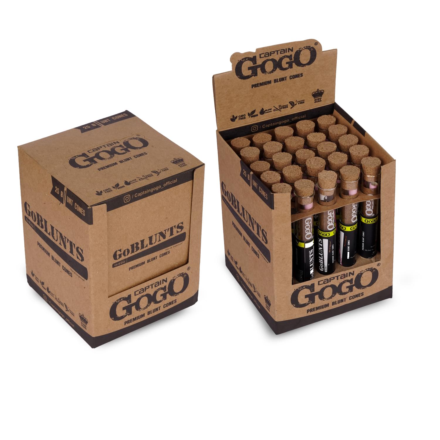 GoCone Blunt , Box Of 25